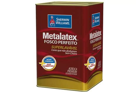 Tinta Acrílica Metalatex Fosco Perfeito Marfim 18 L Sherwin Williams