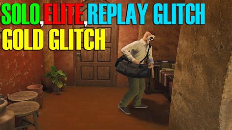 SOLO Door Glitch Gold Glitch Elite And Replay Glitch Easy Cayo