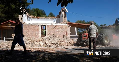 Sismo de 5 8 abala ilha de Creta TVI Notícias