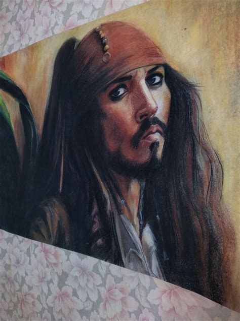 Captain Jack Sparrow 그림 Julia Lihina로 Artmajeur