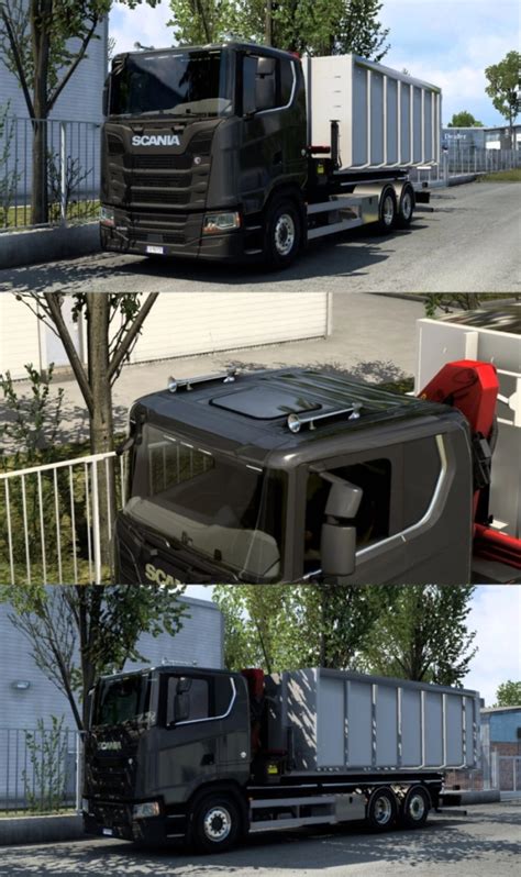 Ets Hooklift Addon For Rjl Scania S V X Euro Truck