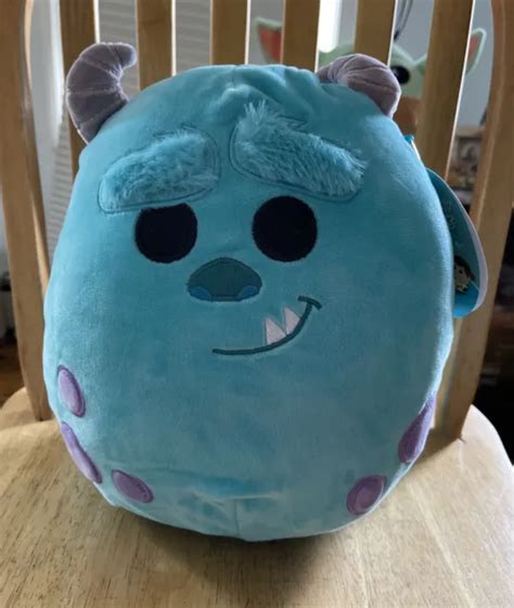 Sulley Squishmallow Plush Kellytoy New W Tags Monsters Inc Disney