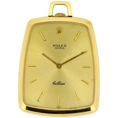 Rolex Yellow Gold Cellini Vintage Pocket Watch At 1stdibs Rolex