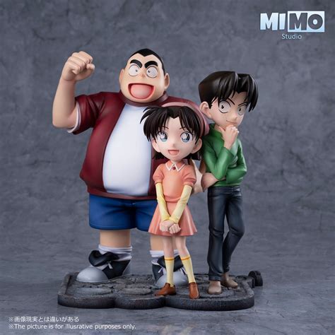 Detective Conan Mimo Studio Ayumi X Mitsuhiko X Genta Resin Statue Pr