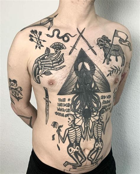 20 Amazing Male Torso Tattoos For 2024