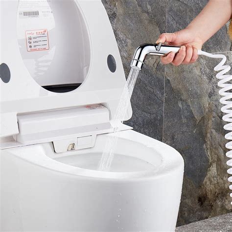 Handheld Bidet Sprayer For Toilet Adjustable Water Pressure Control