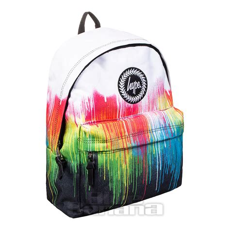 Hype Multi Drips Backpack School Bags And Rucksacks