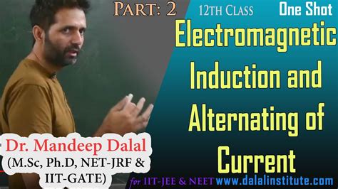 Part 2 Electromagnetic Induction And Alternating Of Current Free Live