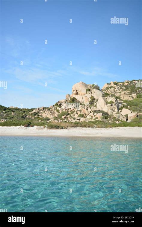 Spargi Cala Corsara Arcipelago Di La Maddalena Sardegna Stock Photo