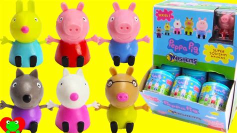 Peppa Pig Mashems Learn Colors Youtube