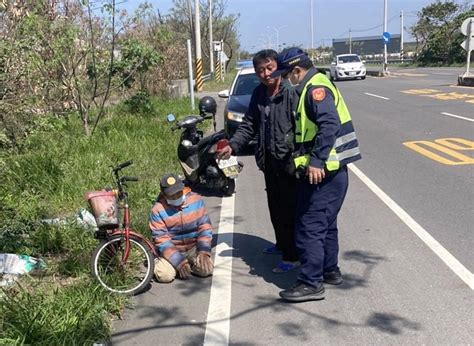 老翁外出購物身體不適 臺西警及時協助送醫