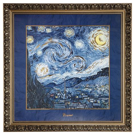 Obraz Gwiaździsta Noc 68 cm Vincent van Gogh Manufaktura Stylu