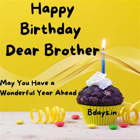 40+ Beautiful Birthday Wishes For Brother - Happy Birthday Wishes