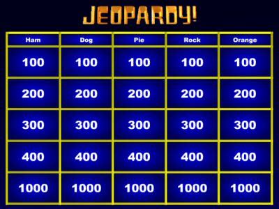 Jeopardy Maker - Create Your Own Jeopardy Games without Powerpoint!