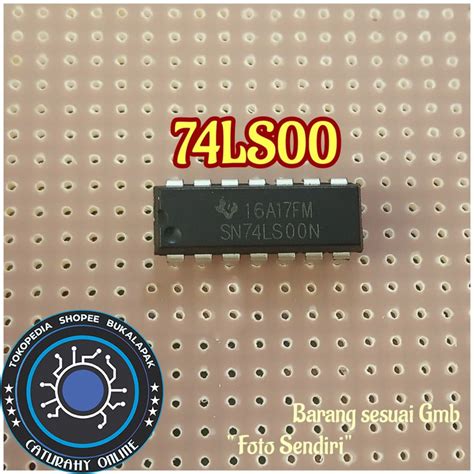 Jual Ic 74ls00 Sn74ls00n 7400 Shopee Indonesia