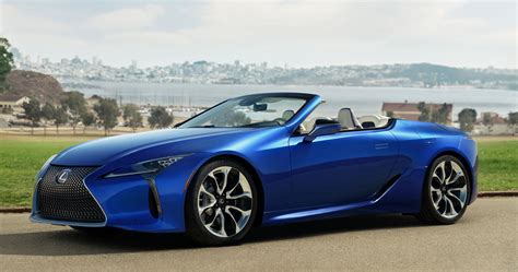 Nothing But Blue Skies! 2021 Lexus LC 500 Convertible Makes Global Debut