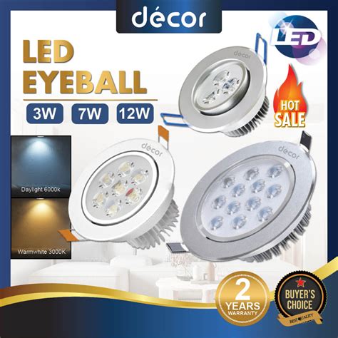 Led Eyeball W W W Recessed Ceiling Downlight Led Spot Eye Ball Bulb