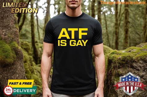 Angelic Atf Is Gay For Men T Shirt