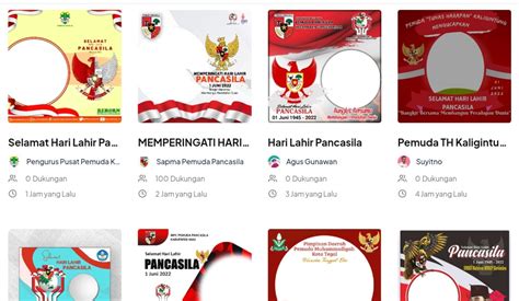 Ini 77 Link Twibbon Hari Lahir Pancasila 1 Juni 2022 Lengkap Pidato