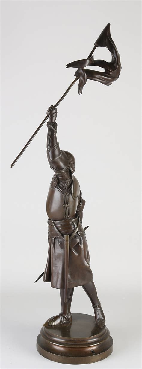 Jeanne D Arc Bronzen Beeld Lot Detail Twents Veilinghuis