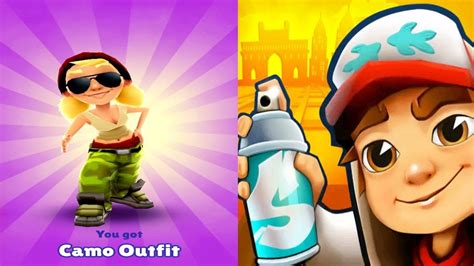 SUBWAY SURFERS MUMBAI 2021 UNLOCKING TRICKY CAMO OUTFIT YouTube