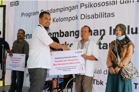 Peringati Hari Disabilitas Internasional Pt Sbi Dukung Pembangunan