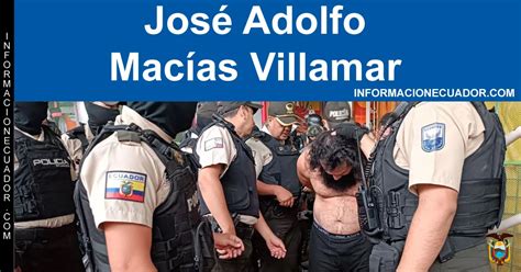 Jos Adolfo Mac As Villamar El Temido L Der