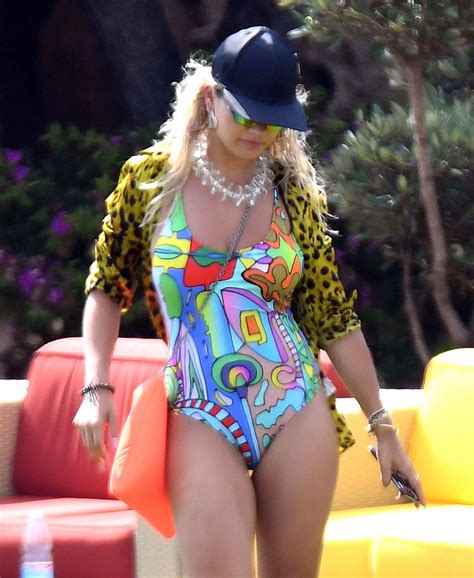 RITA ORA In Swimsuit On Vacation In Porto Cervo 08 10 2018 HawtCelebs