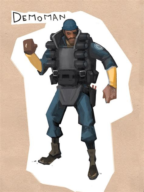 in the leak, there are 3 early Demoman skins : r/tf2