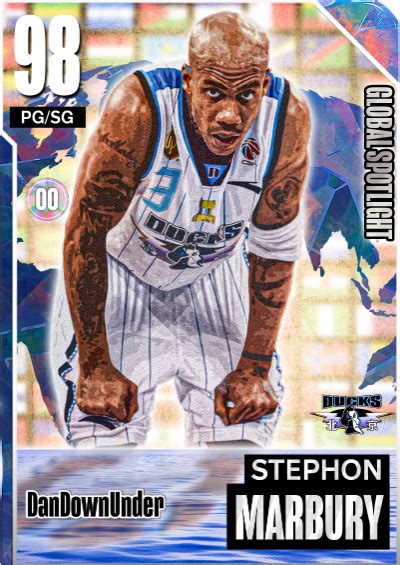 Nba K Kdb Custom Card Stephon Marbury