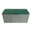 Green Outdoor Storage Box 290L Large Capacity Waterproof Lockable