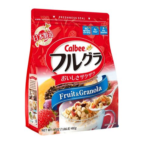 Calbee Frugra Original Ounce Premium Japanese Granola Cereal