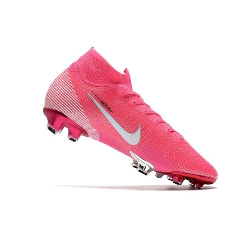 Nike Mercurial Superfly VII Elite FG X Mbappe Pink Blast White Black