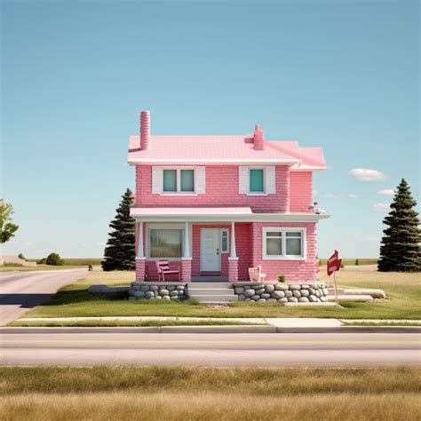 AI Photos Of Barbie Dreamhouse In Every US State