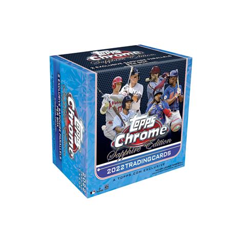 2022 Topps Chrome Sapphire Edition Baseball Box2022 Topps Chrome