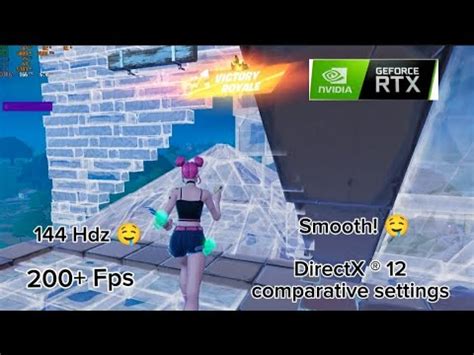 Rtx Super Fortnite Chapter Season Comparative Settings