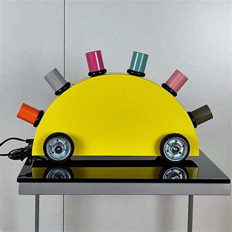 Martine Bedin Memphis Milano Lampe Super Yellow Catawiki