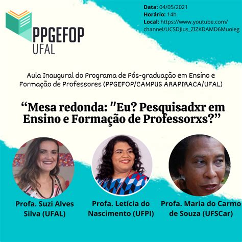 Pós em Formação de Professores de Arapiraca promove aula inaugural