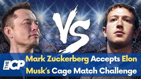 Mark Zuckerberg Accepts Elon Musks Cage Match Challenge Youtube