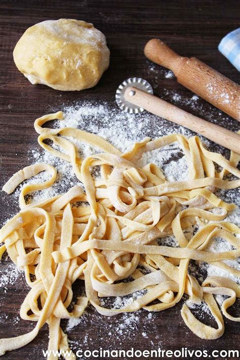 Cocinando Entre Olivos Pasta Fresca Casera Receta Paso A Paso