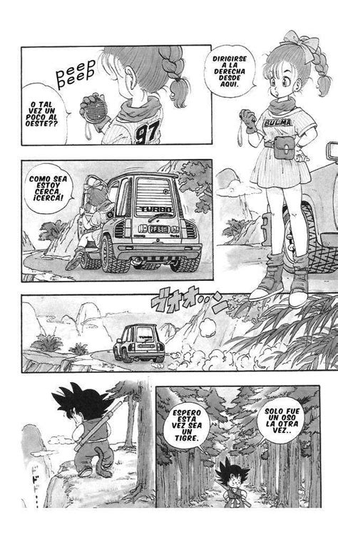 manga Nº1 dragon ball pag 6 Goku y bulma Dragones Dragon ball