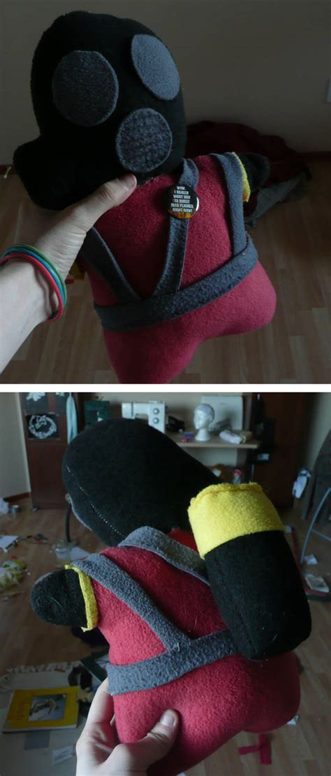 Pyro Plushie By Craftingsession On Deviantart