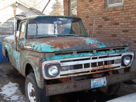 1962 Ford F 100 4x4 For Sale In Spokane Washington Old Car Online