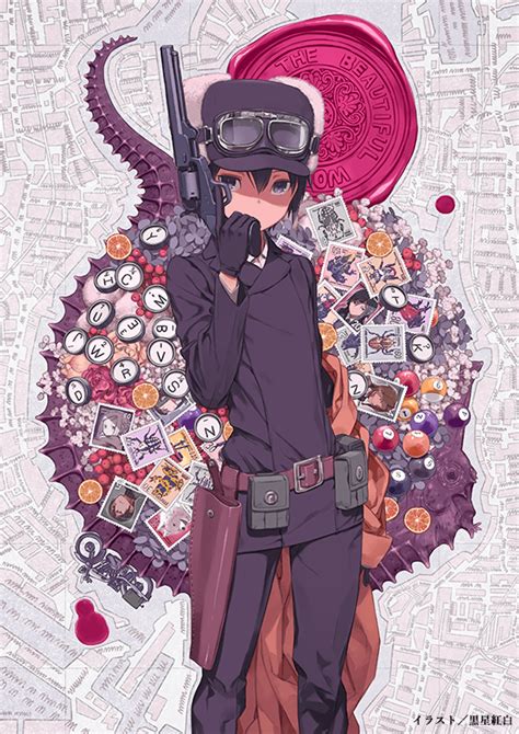 Kuroboshi Kouhaku Kino Kino No Tabi Kino No Tabi Key Visual Official Art Promotional Art