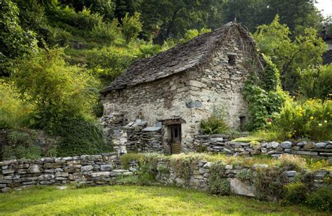 Old Traditional House in Switzerland Stock Photo - Image of small, flowers: 48553334