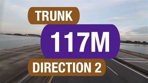 SBS Transit Trunk 117M Direction 2 Bus Service Route Visual YouTube