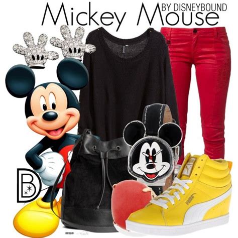 Mickey Mouse Disney Inspired Fashion Disney Bound Outfits Disney Outfits