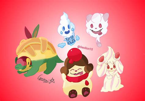 Dessert Pokemon By Geolion 15 On Deviantart