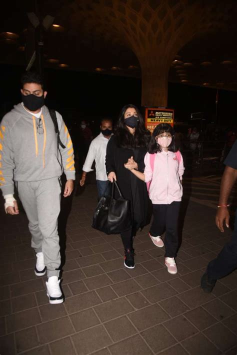 Aishwarya Rai Abhishek Bachchan Jet Off For First International Trip