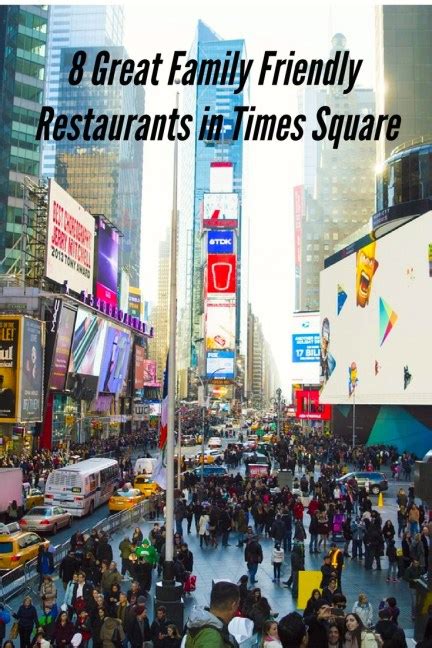 8 Great Family-Friendly Restaurants in Times Square, New York City